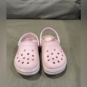 Pink Crocs